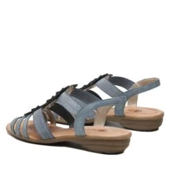 Sandales Remonte R3663-14 Blau -Chaussure Soldes Boutique sandales remonte r3663 14 blau 2
