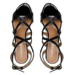 Sandales Sagan 4902 Czarny Lakier 901 11 Sandales Sagan 4902 Czarny Lakier 901 -Chaussure Soldes Boutique sandales sagan 4902 czarny lakier 901 4