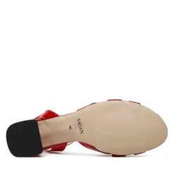 Sandales Sagan 4935 Czerwony Lakier 931 10 Sandales Sagan 4935 Czerwony Lakier 931 -Chaussure Soldes Boutique sandales sagan 4935 czerwony lakier 931 3