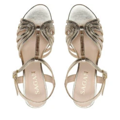 Sandales Sagan 4945 Złoty Lico 989 -Chaussure Soldes Boutique sandales sagan 4945 zloty lico 989 4