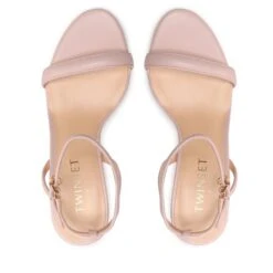 Sandales TWINSET 231TCP222 Pink Mousse 03895 11 Sandales TWINSET 231TCP222 Pink Mousse 03895 -Chaussure Soldes Boutique sandales twinset 231tcp222 pink mousse 03895 4