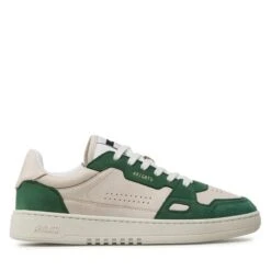 Sneakers Axel Arigato Dice Lo 41005 White/Kale Green -Chaussure Soldes Boutique sneakers axel arigato dice lo 41005 white kale green 1
