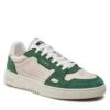 Sneakers Axel Arigato Dice Lo 41005 White/Kale Green -Chaussure Soldes Boutique sneakers axel arigato dice lo 41005 white kale green