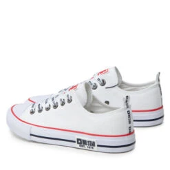 Sneakers Big Star Shoes KK274101 White 10 Sneakers Big Star Shoes KK274101 White -Chaussure Soldes Boutique sneakers big star shoes kk274101 white 2