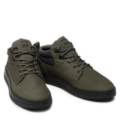Sneakers Bullboxer 616P51476AOLDG Green -Chaussure Soldes Boutique sneakers bullboxer 616p51476aoldg green 4