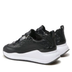 Sneakers Calvin Klein Chunky Internal Wedge Mono Mix Seasonal Black Mono 0GK -Chaussure Soldes Boutique sneakers calvin klein chunky internal wedge mono mix seasonal black mono 0gk 2