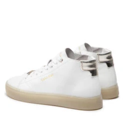 Sneakers Calvin Klein Cupsole Unlined High Top-Lth HW0HW01052 Ck White YAF 10 Sneakers Calvin Klein Cupsole Unlined High Top-Lth HW0HW01052 Ck White YAF -Chaussure Soldes Boutique sneakers calvin klein cupsole unlined high top lth hw0hw01052 ck white yaf 2