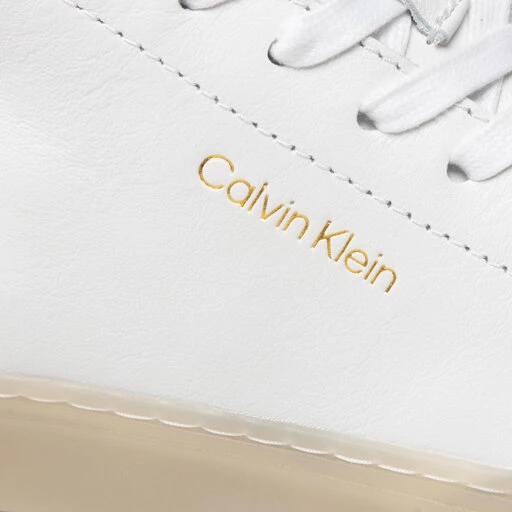 Sneakers Calvin Klein Cupsole Unlined High Top-Lth HW0HW01052 Ck White YAF 8 Sneakers Calvin Klein Cupsole Unlined High Top-Lth HW0HW01052 Ck White YAF – Image 6