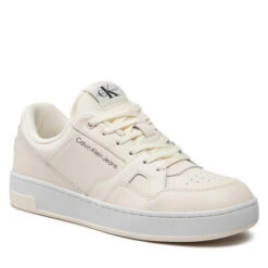 Sneakers Calvin Klein Jeans Basket Cupsole Lacup Low YM0YM00497 Off White 01V