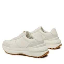 Sneakers Calvin Klein Jeans Chunky Runner Vintage Tongue YM0YM00633 Ancient White/Eggshell -Chaussure Soldes Boutique sneakers calvin klein jeans chunky runner vintage tongue ym0ym00633 ancient white eggshell 2