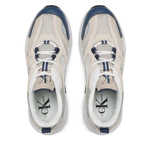 Sneakers Calvin Klein Jeans Retro Tennis Su-Mesh YM0YM00589 Eggshell/Dark Denim/Iceland Blue 0F8 7 Sneakers Calvin Klein Jeans Retro Tennis Su-Mesh YM0YM00589 Eggshell/Dark Denim/Iceland Blue 0F8 – Image 5