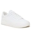 Sneakers Calvin Klein Logo Cupsole Lace Up HW0HW01353 Bright White YBR -Chaussure Soldes Boutique sneakers calvin klein logo cupsole lace up hw0hw01353 bright white ybr