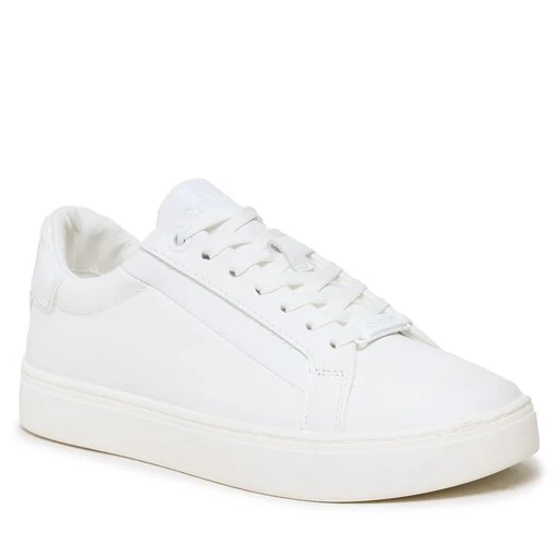 Sneakers Calvin Klein Logo Cupsole Lace Up HW0HW01353 Bright White YBR 3 Sneakers Calvin Klein Logo Cupsole Lace Up HW0HW01353 Bright White YBR