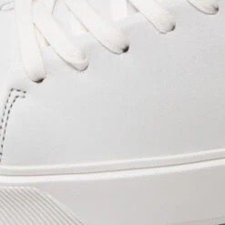 Sneakers Calvin Klein Low Top Lace Up HM0HM00824 White/Silver 0K6 -Chaussure Soldes Boutique sneakers calvin klein low top lace up hm0hm00824 white silver 0k6 5