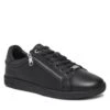 Sneakers Calvin Klein Low Top Lace Up W/Zip Mono HM0HM00876 Seasonal Mono Mix 0GK -Chaussure Soldes Boutique sneakers calvin klein low top lace up w zip mono hm0hm00876 seasonal mono mix 0gk