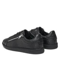 Sneakers Calvin Klein Low Top Lace Up W/Zip Mono HM0HM00876 Seasonal Mono Mix 0GK -Chaussure Soldes Boutique sneakers calvin klein low top lace up w zip mono hm0hm00876 seasonal mono mix 0gk 2