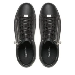 Sneakers Calvin Klein Low Top Lace Up W/Zip Mono HM0HM00876 Seasonal Mono Mix 0GK -Chaussure Soldes Boutique sneakers calvin klein low top lace up w zip mono hm0hm00876 seasonal mono mix 0gk 4