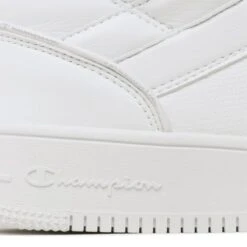 Sneakers Champion Rebound 2.0 Mid S21907-CHA-WW001 Triple Wht -Chaussure Soldes Boutique sneakers champion rebound 2 0 mid s21907 cha ww001 triple wht 4