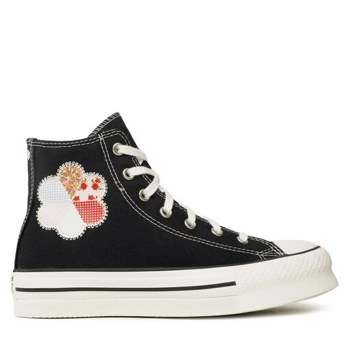 Sneakers Converse Ctas Eva Lift Hi A05165C Black/Sunrise Pink 4 Sneakers Converse Ctas Eva Lift Hi A05165C Black/Sunrise Pink – Image 2