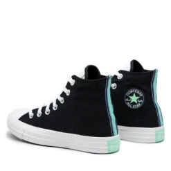 Sneakers Converse Ctas Hi A00863C Black/White/Prism Green 10 Sneakers Converse Ctas Hi A00863C Black/White/Prism Green -Chaussure Soldes Boutique sneakers converse ctas hi a00863c black white prism green 2