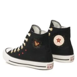 Sneakers Converse Ctas Hi A03932C Black/White/Black Alley Black -Chaussure Soldes Boutique sneakers converse ctas hi a03932c black white black alley black 2