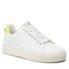 Sneakers DKNY Chambers-lace Up S K4146126 Wht/Zest 1 Sneakers DKNY Chambers-lace Up S K4146126 Wht/Zest -Chaussure Soldes Boutique sneakers dkny chambers lace up s k4146126 wht zest