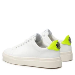 Sneakers DKNY Chambers-lace Up S K4146126 Wht/Zest 10 Sneakers DKNY Chambers-lace Up S K4146126 Wht/Zest -Chaussure Soldes Boutique sneakers dkny chambers lace up s k4146126 wht zest 2