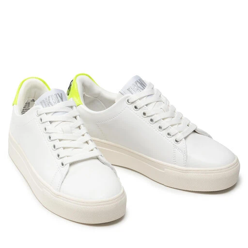 Sneakers DKNY Chambers-lace Up S K4146126 Wht/Zest 7 Sneakers DKNY Chambers-lace Up S K4146126 Wht/Zest – Image 5