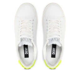 Sneakers DKNY Chambers-lace Up S K4146126 Wht/Zest 13 Sneakers DKNY Chambers-lace Up S K4146126 Wht/Zest -Chaussure Soldes Boutique sneakers dkny chambers lace up s k4146126 wht zest 5