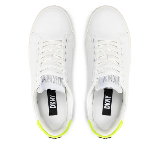 Sneakers DKNY Chambers-lace Up S K4146126 Wht/Zest 8 Sneakers DKNY Chambers-lace Up S K4146126 Wht/Zest – Image 6