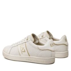 Sneakers EA7 Emporio Armani X8X102 XK258 R350 Moonbeam/Gold -Chaussure Soldes Boutique sneakers ea7 emporio armani x8x102 xk258 r350 moonbeam gold 2