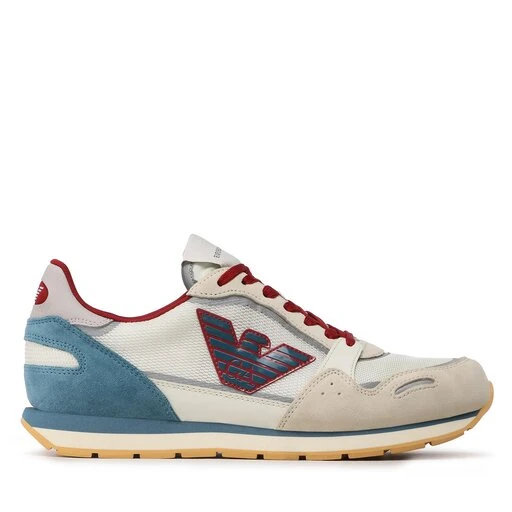 Sneakers Emporio Armani X4X537 XN730 S433 Van/Sil/Red/Sil/Lt.B 4 Sneakers Emporio Armani X4X537 XN730 S433 Van/Sil/Red/Sil/Lt.B – Image 2