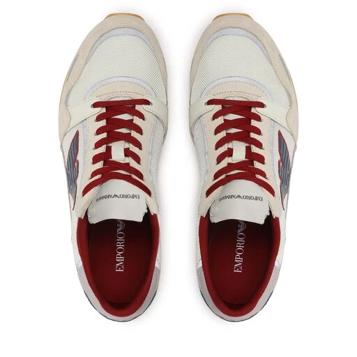 Sneakers Emporio Armani X4X537 XN730 S433 Van/Sil/Red/Sil/Lt.B 7 Sneakers Emporio Armani X4X537 XN730 S433 Van/Sil/Red/Sil/Lt.B – Image 5