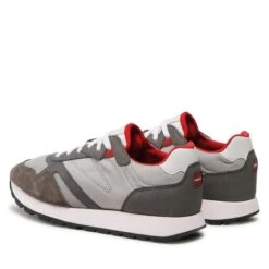 Sneakers Geox U Vicenda U3581A014EKC1292 Lt Grey/Grey -Chaussure Soldes Boutique sneakers geox u vicenda u3581a014ekc1292 lt grey grey 2