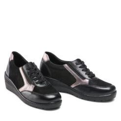 Sneakers Go Soft WI23-WARUNA-07 Black -Chaussure Soldes Boutique sneakers go soft wi23 waruna 07 black 4