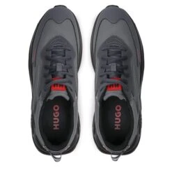 Sneakers Hugo 50487412 Medium Grey 31 -Chaussure Soldes Boutique sneakers hugo 50487412 medium grey 31 4