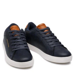 Jack & Jones Sneakers Jack&Jones Jfwboss 12203642 Navy Blazer -Chaussure Soldes Boutique sneakers jack jones jfwboss 12203642 navy blazer 4