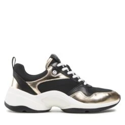 Sneakers MICHAEL Michael Kors Orion Trainer 43F2ORFS6D Black -Chaussure Soldes Boutique sneakers michael michael kors orion trainer 43f2orfs6d black 1