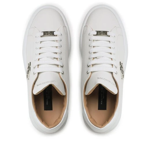 Sneakers PHILIPP PLEIN Hexagon SACS MSC3810 PLE075N White/White 6 Sneakers PHILIPP PLEIN Hexagon SACS MSC3810 PLE075N White/White – Image 4