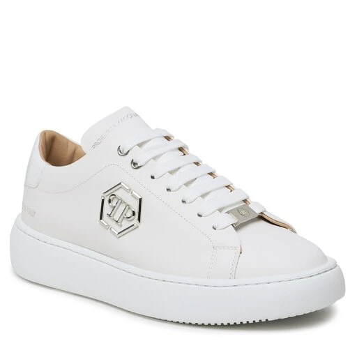 Sneakers PHILIPP PLEIN Hexagon SACS MSC3810 PLE075N White/White 3 Sneakers PHILIPP PLEIN Hexagon SACS MSC3810 PLE075N White/White