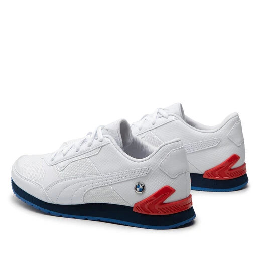 Sneakers Puma Bmw Mms Track Racer 307310 02 P Wht/Fiery Red/Strong Blue 4 Sneakers Puma Bmw Mms Track Racer 307310 02 P Wht/Fiery Red/Strong Blue – Image 3