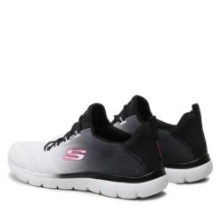 Sneakers Skechers Bright Charmer 149536 Black/White 9 Sneakers Skechers Bright Charmer 149536 Black/White -Chaussure Soldes Boutique sneakers skechers bright charmer 149536 black white 2