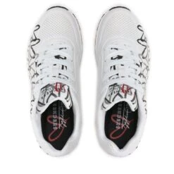 Sneakers Skechers Spread The Love 155507/WBGY Wht/Blk/Gray -Chaussure Soldes Boutique sneakers skechers spread the love 155507 wbgy wht blk gray 4