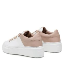 Sneakers Valentino 91190894 White/Beige -Chaussure Soldes Boutique sneakers valentino 91190894 white beige 2