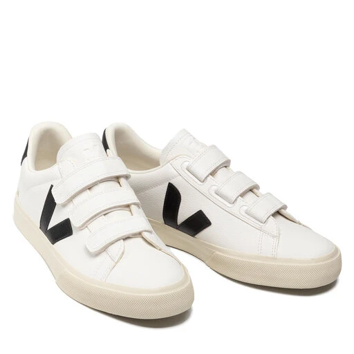 Sneakers Veja Recife Logo Chromefree RC0502790B White/Black 8 Sneakers Veja Recife Logo Chromefree RC0502790B White/Black – Image 6