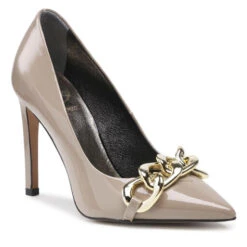 Talons Aiguilles Baldowski D03678-1451-002 Lakier Cappuccino