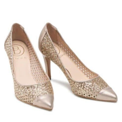 Talons Aiguilles Baldowski D03906-2835-001 Metalik Beż/Gliter Złoty 12 Talons Aiguilles Baldowski D03906-2835-001 Metalik Beż/Gliter Złoty -Chaussure Soldes Boutique talons aiguilles baldowski d03906 2835 001 metalik bez gliter zloty 4