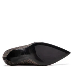 Talons Aiguilles Calvin Klein Essental Pum 90 HW0HW01386 Brown Mono 0HD -Chaussure Soldes Boutique talons aiguilles calvin klein essental pum 90 hw0hw01386 brown mono 0hd 3