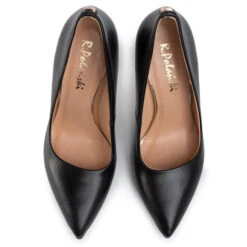 Talons Aiguilles R.Polański 0808 Czarny Lico/Złoty -Chaussure Soldes Boutique talons aiguilles r polanski 0808 czarny lico zloty 3