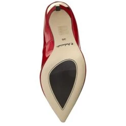 Talons Aiguilles R.Polański 0808 Czerwony Lakier -Chaussure Soldes Boutique talons aiguilles r polanski 0808 czerwony lakier 5